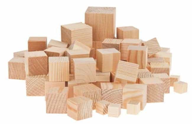 pine wood blocks